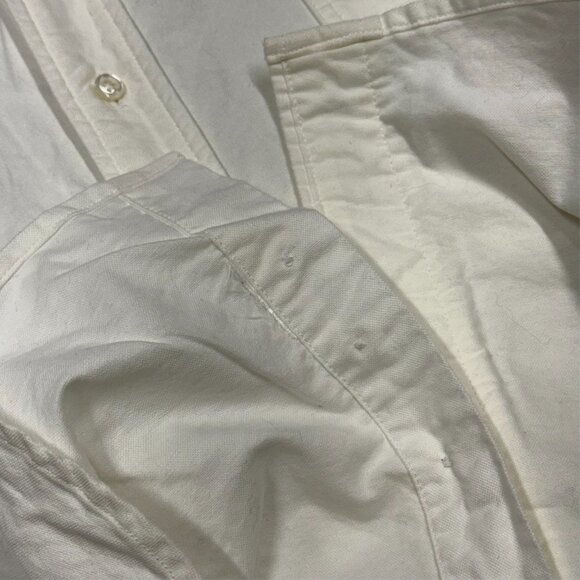 Thom Browne New York Oxford Shirt White Hector Long Sleeve Made in Japan Medium - Picture 8 of 10